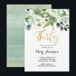 フローラ30th誕生日招待状サボテン 招待状<br><div class="desc">30歳の誕生日招待状。サボテン・フィエスタ誕生日招待状</div>