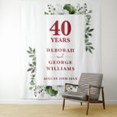 フローラ40周年記念写真ブース背景 タペストリー (インサイチュ)