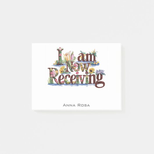 *~*フローラ4 AP85マニフェストを受信している ポストイット (正面)