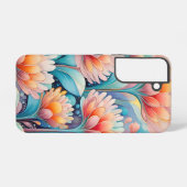 フローラ4 iPhoneとサムスンのケース複数 Samsung Galaxyケース (裏面横)