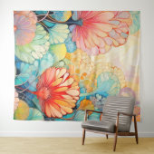 フローラ5フローラパステルタペストリー タペストリー (インサイチュ(横))