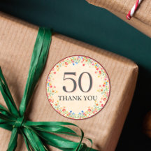 フローラ50誕生日感謝してい50年パーティー花