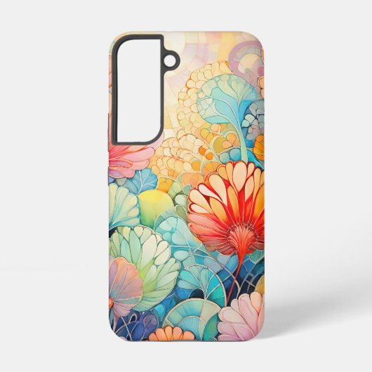 フローラ5 iPhoneとサムスンのケース複数 Samsung Galaxyケース (裏面)