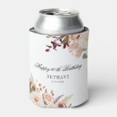 フローラ60誕生日サプライズパーティー 缶クーラー (缶正面)