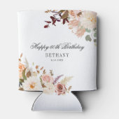 フローラ60誕生日サプライズパーティー 缶クーラー (裏面)