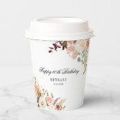フローラ60thバースデーパーティカスタムー 紙コップ (正面)
