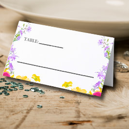 フローラ60th誕生日パーティー60エレガント花 プレイスカード