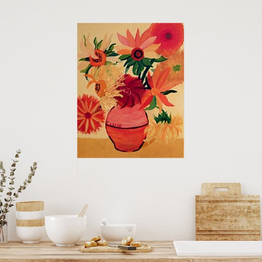 フローラ6' ポスター (キッチン)