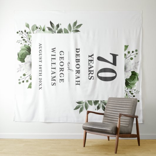 フローラ70周年記念写真ブース背景 タペストリー (インサイチュ(横))