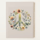 フローラ70年代レトロ「平和が可能」平和サイン プランナー手帳 (裏面)