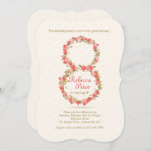 フローラ8招待状 招待状 (正面/裏面)