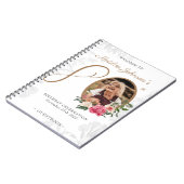 フローラ80誕生日白金ゴールド写真集 ノートブック (左側)