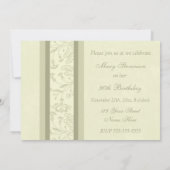 フローラ90バースデーパーティ招待状 招待状 (裏面)