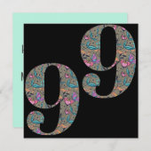 フローラ99誕生日カスタム シーズンカード (正面/裏面)