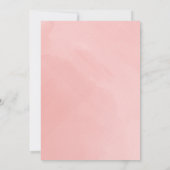 フローラ |おもしろいサマーカクテルパーティー誕生日 招待状 (裏面)