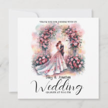 フローラ・アーチの下のロマン結婚クなカップル