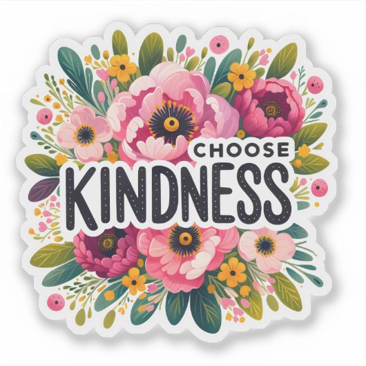 フローラ・アートを通して優鮮やかしさに応える シール (正面)