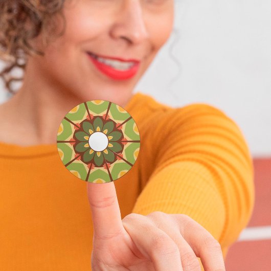 フローラ・アート・シール ラウンドシール