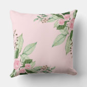 フローラ·ウッドラかわいらしンド·アニマルズ·ガール·子供部屋·デコール クッション (裏面)