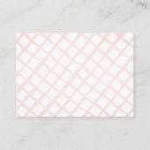 フローラ·ウッ素朴ドランド·アニマルズ·ピンクの本のリクエスト エンクロージャーカード (裏面)