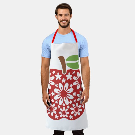 フローラ エプロン (着用した状態)