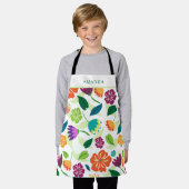 フローラ エプロン (着用した状態)