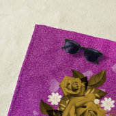 フローラ エレガント ビーチタオル (インサイチュ)