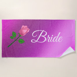 フローラ エレガント ビーチタオル