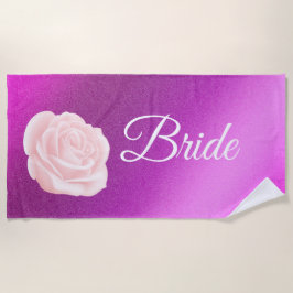 フローラ エレガント ビーチタオル