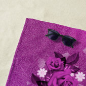 フローラ エレガント ビーチタオル (インサイチュ)