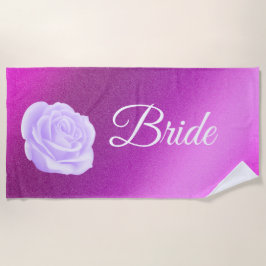 フローラ エレガント ビーチタオル