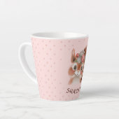 フローラ カフェラテマグ (左アングル)