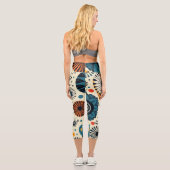 フローラ カプリレギンス (裏面)