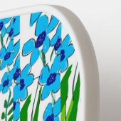 フローラ、カラフルピックボールパドル ピックルボールラケット (左詳細)