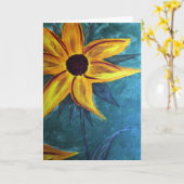 フローラ カード (黄色い花)