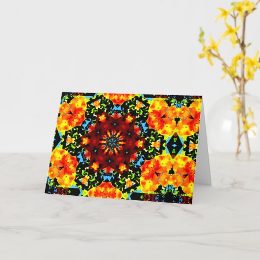 フローラ カード (黄色い花)