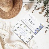 フローラ「キス数を推測」ブライダルシャワーゲーム エンクロージャーカード