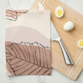 フローラ キッチンタオル (四つ折り)