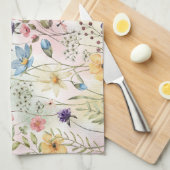フローラ キッチンタオル (四つ折り)