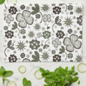 フローラ キッチンタオル (折り畳み)