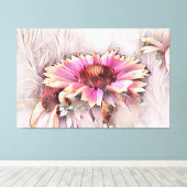 フローラ キャンバスプリント (インサイチュ (ウッドフロア))