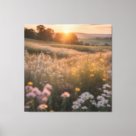 フローラ キャンバスプリント (正面)