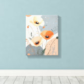 フローラ キャンバスプリント (インサイチュ (ウッドフロア))