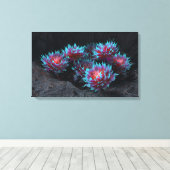 フローラ キャンバスプリント (インサイチュ (ウッドフロア))