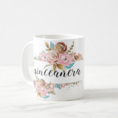 フローラ・キンセニエレガントラ・マグ  コーヒーマグカップ (正面左)
