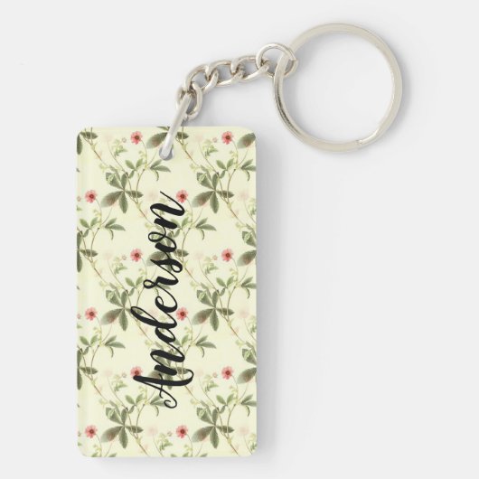 フローラ キーホルダー (裏面)