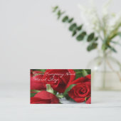 フローラ&ギフトショップ 名刺 (スタンド正面)