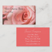 フローラ&ギフトショップ 名刺 (正面/裏面)