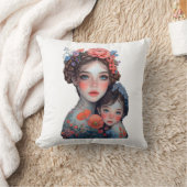 フローラ クッション (ブランケット)