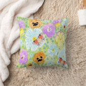 フローラ クッション (ブランケット)